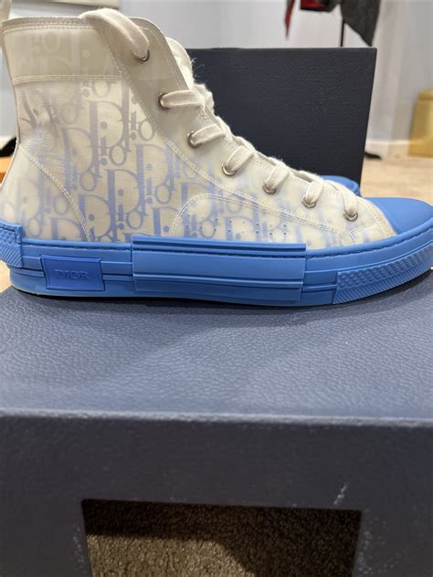 gradient blue dior sneakers|Dior B23 High Top Gradient Blue Men's .